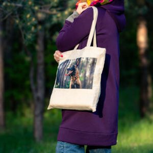Canvas Tote Bag with custom picture