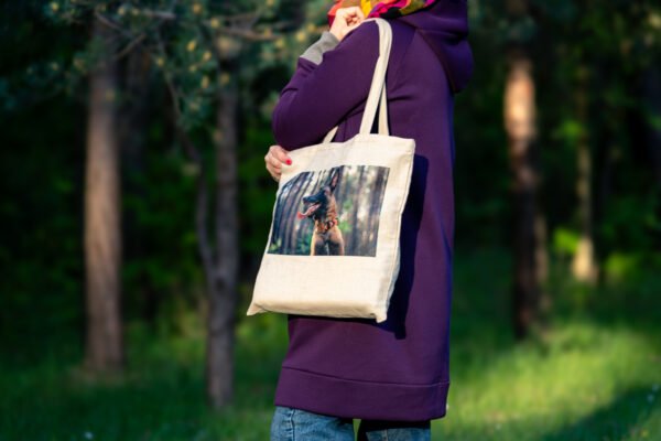 Canvas Tote Bag with custom picture